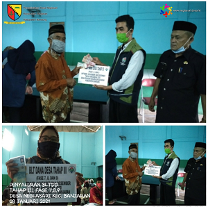 PENYALURAN BANTUAN DANA DESA TAHAP III FASE 7,8,9